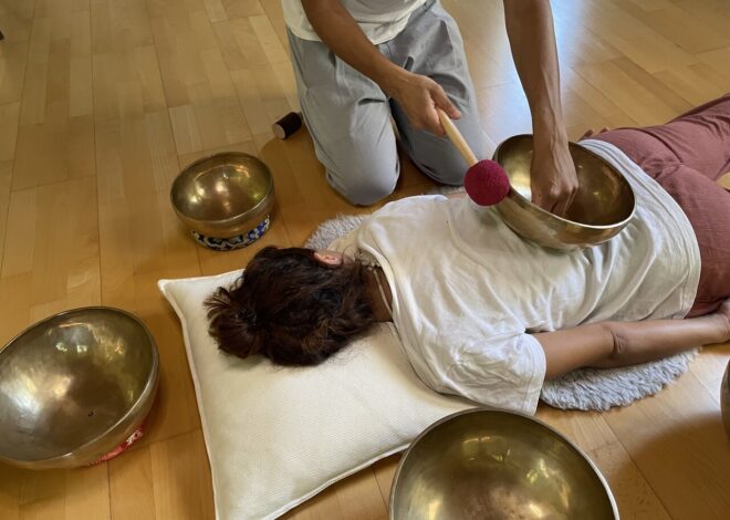 What is principle behind sound vibration massage?